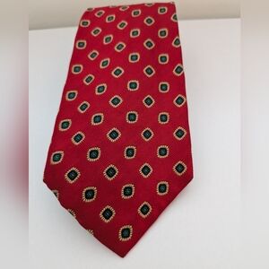 VTG Polo Ralph Lauren Red Silk Tie